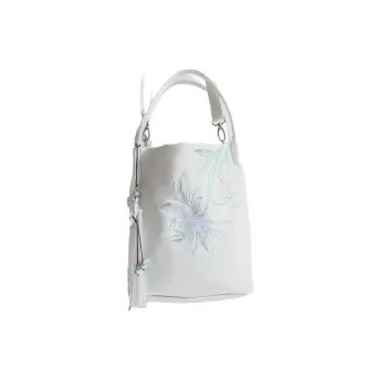 Boniu Cotton Linen Blend Handbag Women's Multicolor