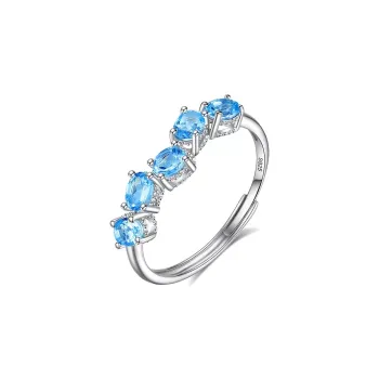 I DO Colored Gemstone Rings Women's
