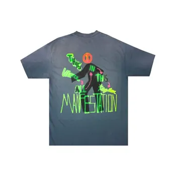 Travis Scott T Shirts Unisex Blue