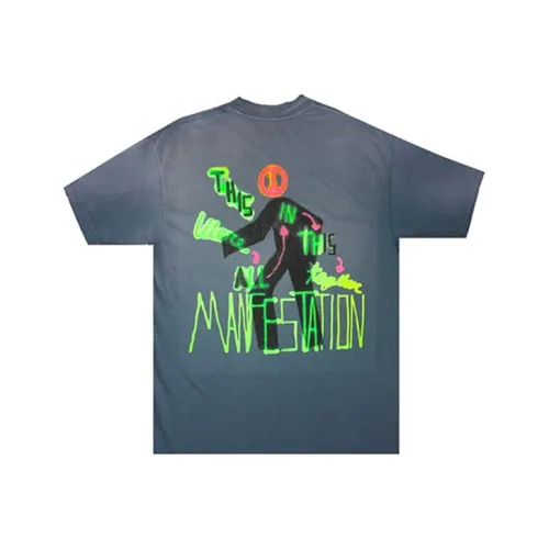 Travis Scott T Shirts Unisex Blue