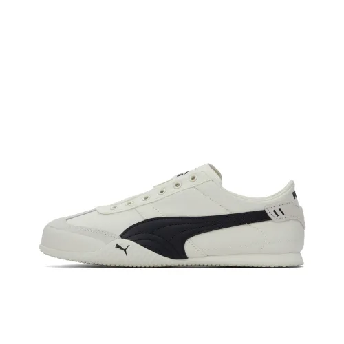 PUMA Bella UT Wear resistant And Lightweight Low Top Casual Shoes Unisex White Black
