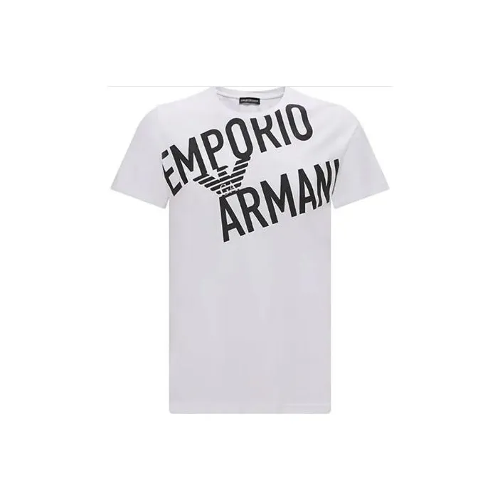 EMPORIO ARMANI SS23 T Shirt Men's White-0
