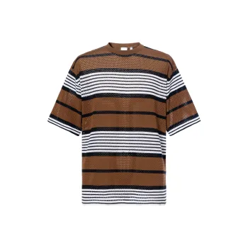 Burberry Short Sleeve Striped Shirt