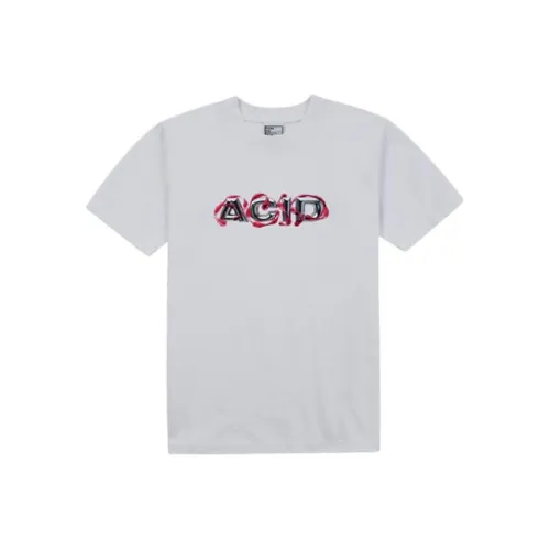 ROLLING ACID 화이트 남성 티셔츠