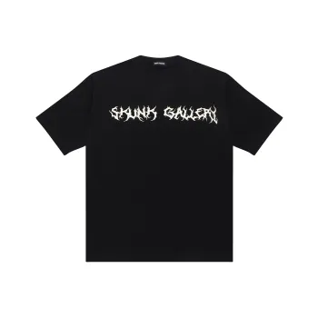 SKUNK GALLERY Short Sleeved T Shirts Unisex Black