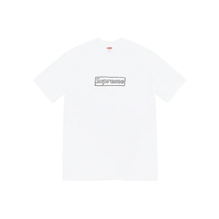 Supreme Kaws Chalk Logo Tee-7