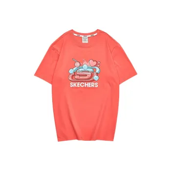 Skechers Hankou No. 2 Factory Joint Series Drop Shoulder Sleeve T-Shirt Unisex