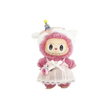 [Dress Up Doll] POP MART POP MART Labubu THE MONSTERS Litchi Berry, Peach Milu Hang Tag Box 17cm