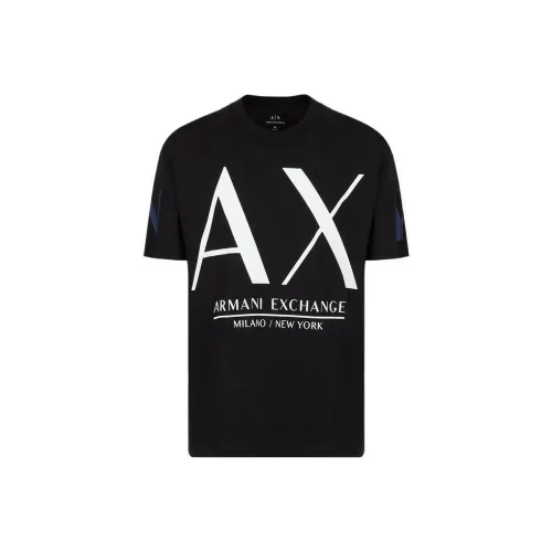 ARMANI EXCHANGE T Shirts Men Black
