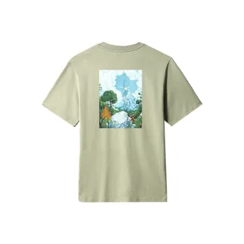 THE NORTH FACE T Shirts Men Matcha Green