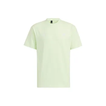 Adidas T Shirts Men Yellow Green