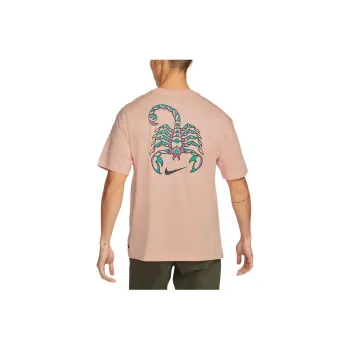 Nike T Shirts Men Orange Pink