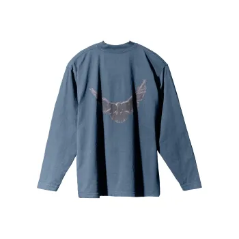 YEEZY X Gap X Balenciaga Dove Longsleeve Tee Dark Blue