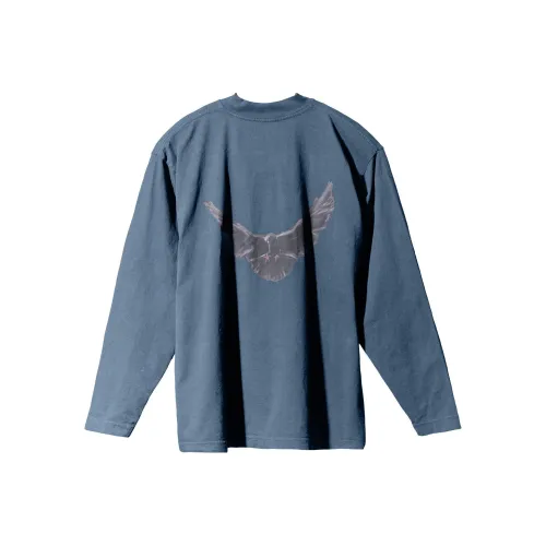 YEEZY X Gap X Balenciaga Dove Longsleeve Tee Dark Blue