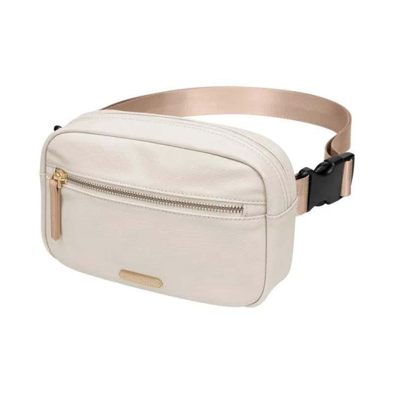 GOLF Fabric Fanny Pack Women's Creamy Apricot/Elegant Black-2