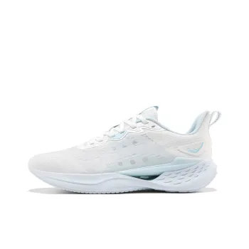 361° Slip Resistant Breathable Low Top Casual Running Shoes Men's White Blue
