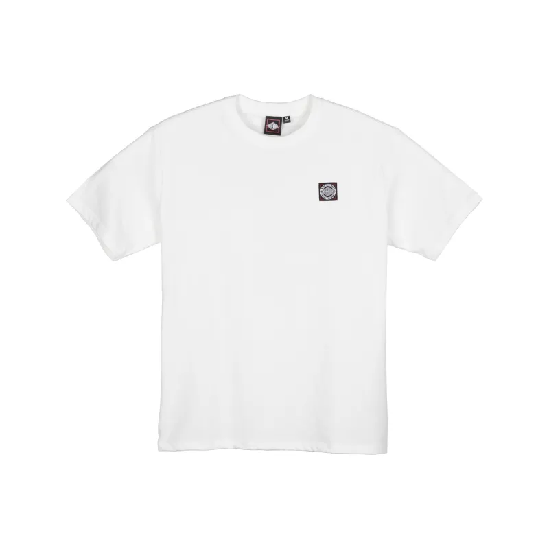 INDEPENDENT Drop Shoulder Sleeve T-Shirt Unisex White-0