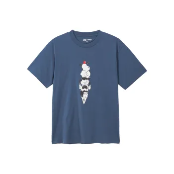 UNIQLO x Peanuts T-Shirt Unisex Royal Blue