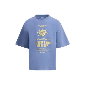 HOLZWEILER T-Shirts Men Blue