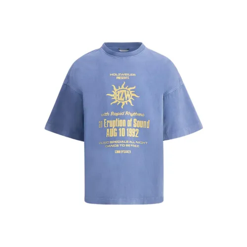HOLZWEILER T-Shirts Men Blue