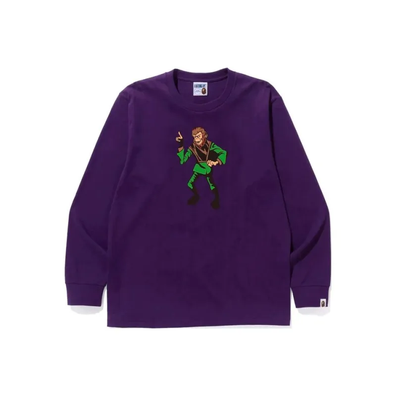 Bape Ape Graphic L/S Tee-6