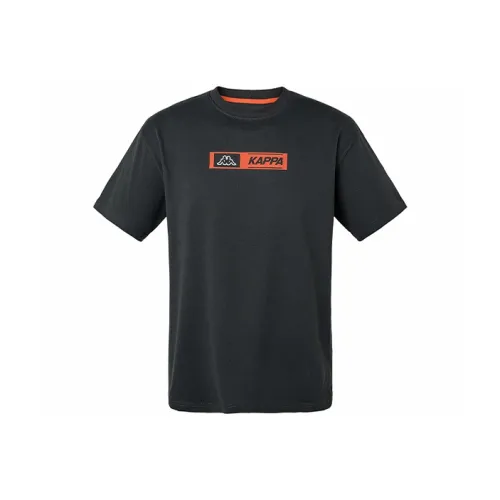 Kappa Straight T-Shirt Men's Reinforced Steel Gray