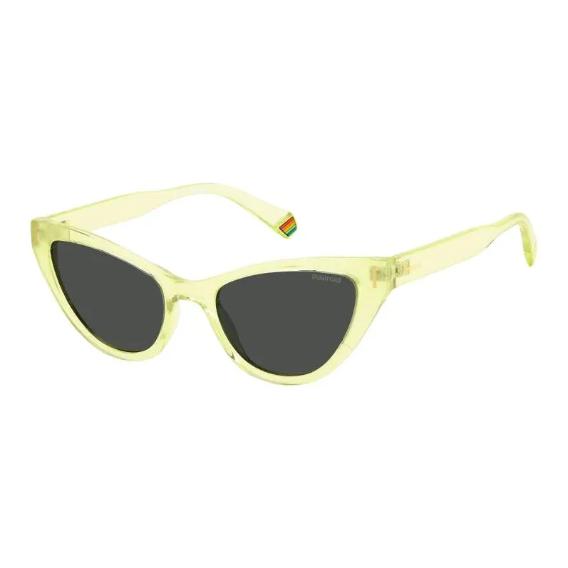 Polaroid Plastic Cat Eye Sunglasses Women's Yellow-0