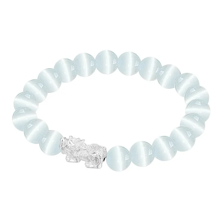 DAISY BEAUTY Glass Cat Eye Bracelets Women's-16