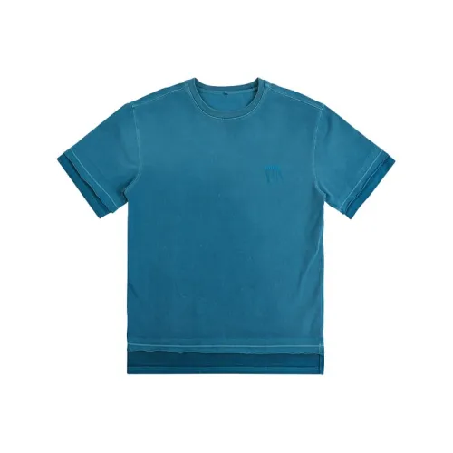 ADER ERROR T-Shirts Unisex Blue