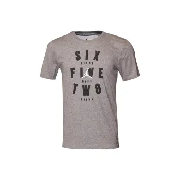 Jordan T Shirts Men Gray