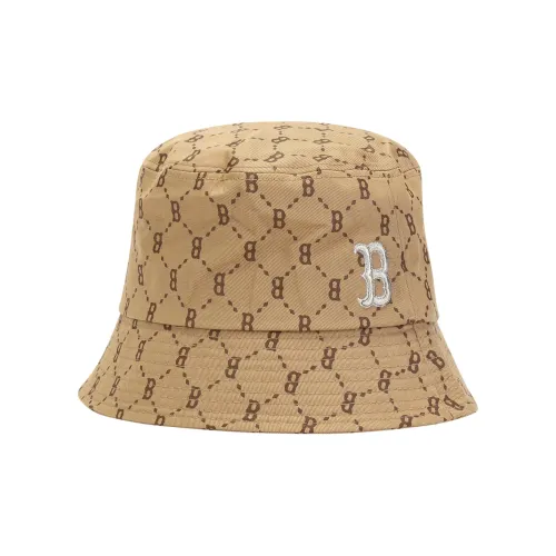 MLB Cotton Bucket Hats CPHF0 Unisex Beige