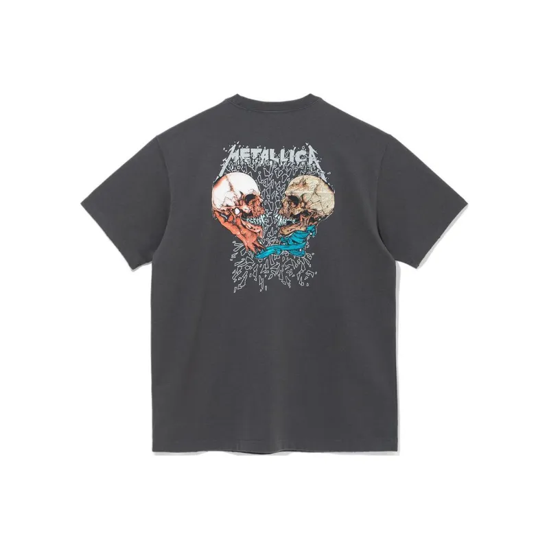 New Era X Metallica Scary Guy Pushead Sad But True T Shirt-0