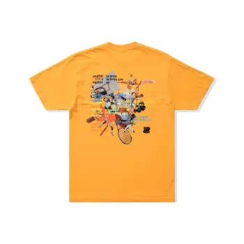UNDEFEATED T Shirt Men's Orange
