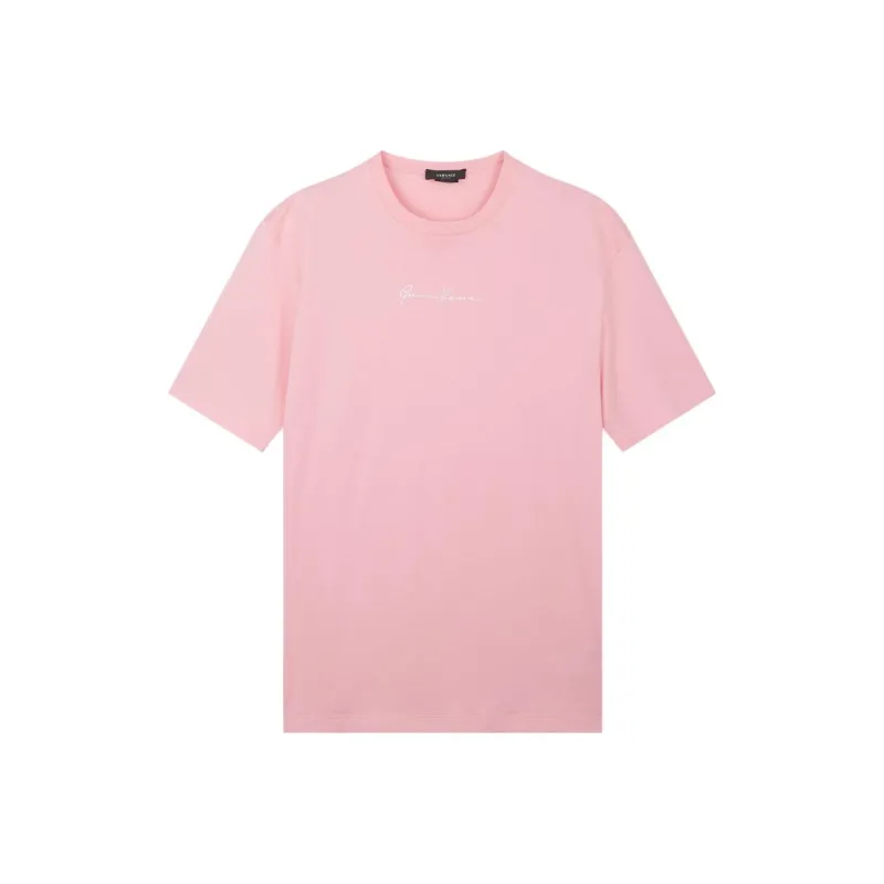 VERSACE T-Shirts Men Pink-0