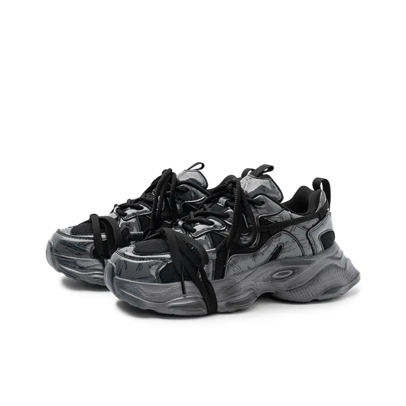 Snow Know The Answer SKTA Breathable Slip Resistant Low Top Chunky Sneakers Unisex-3