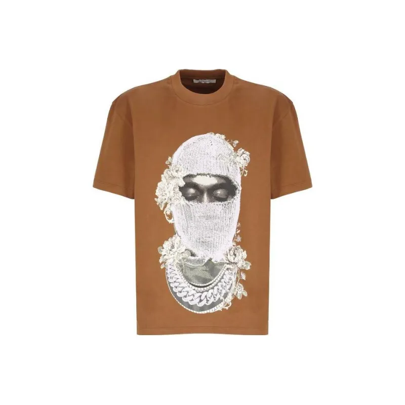 IH NOM UH NIT T Shirts Men Brown-0