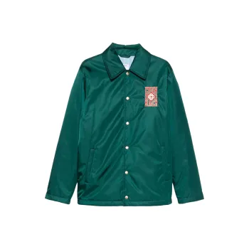 CASABLANCA Stadium Shirt Jacket