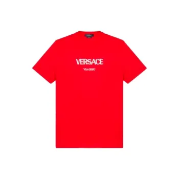 VERSACE T-Shirts Men Red