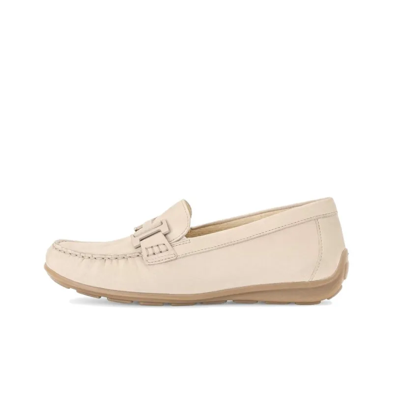 Gabor Comfort Loafers 2.5cm Women's Beige-0