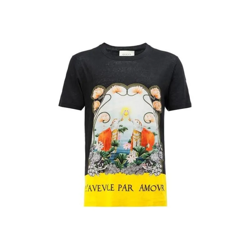 GUCCI T-Shirts Men Multicolor-0