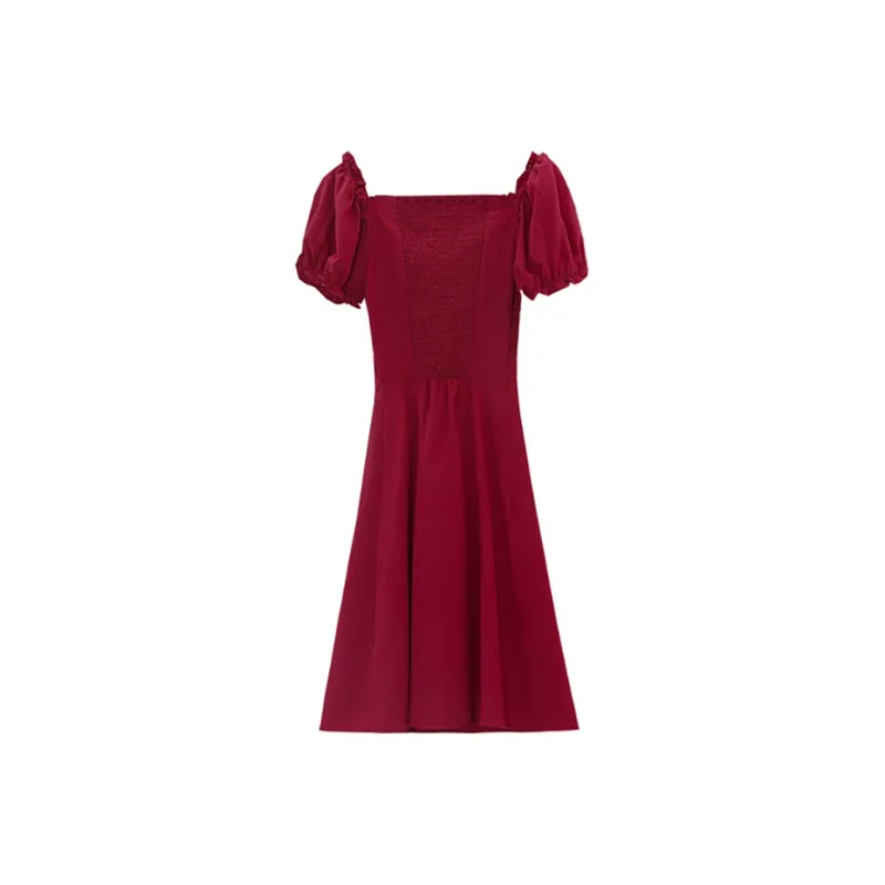 PAIN OR PLEASURE Summer Short Sleeved Dress Women's-1
