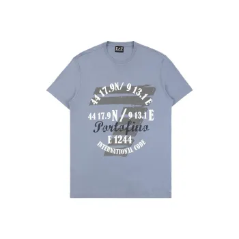 EMPORIO ARMANI T Shirt Men's Purple