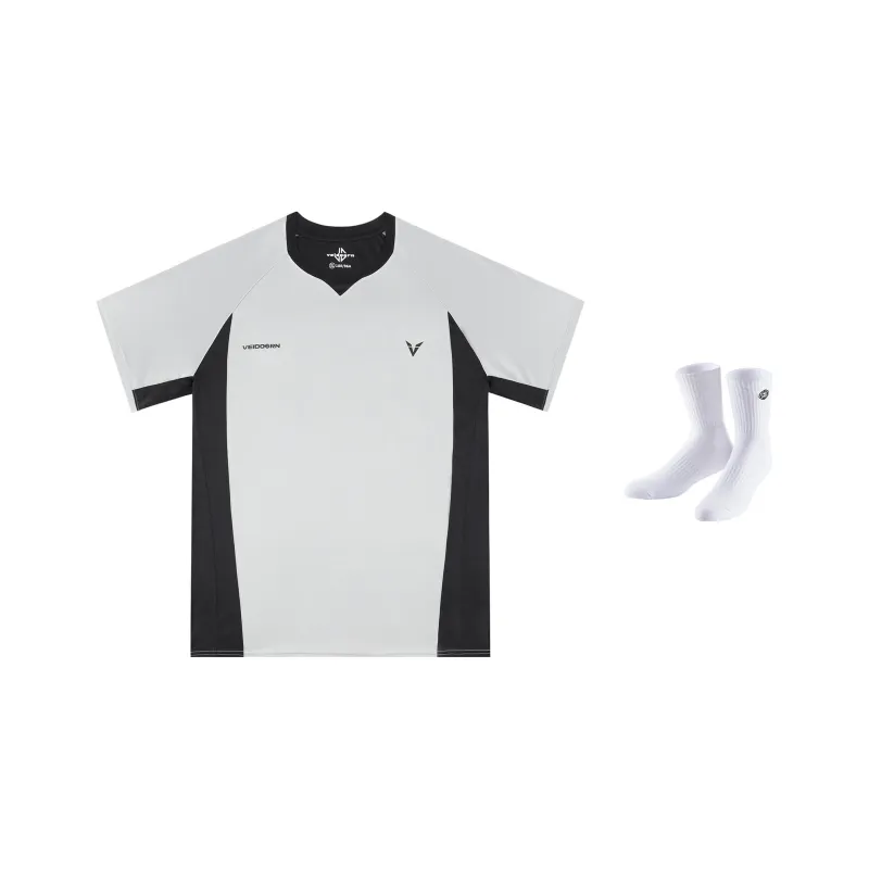 VEIDOORN Raglan Sleeve T Shirt Men's-0