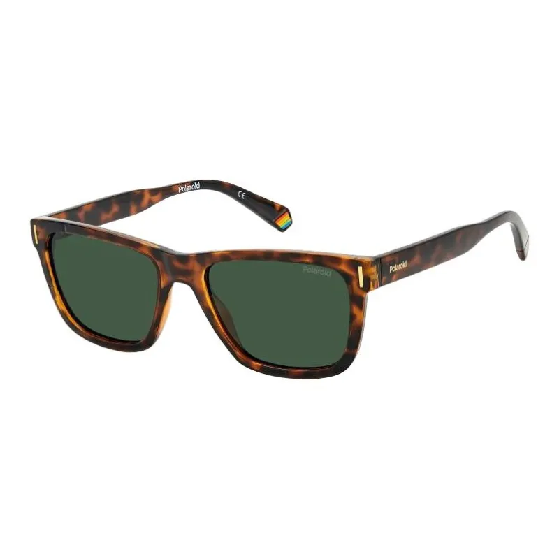 Polaroid Plastic Square Sunglasses Unisex Brown-0