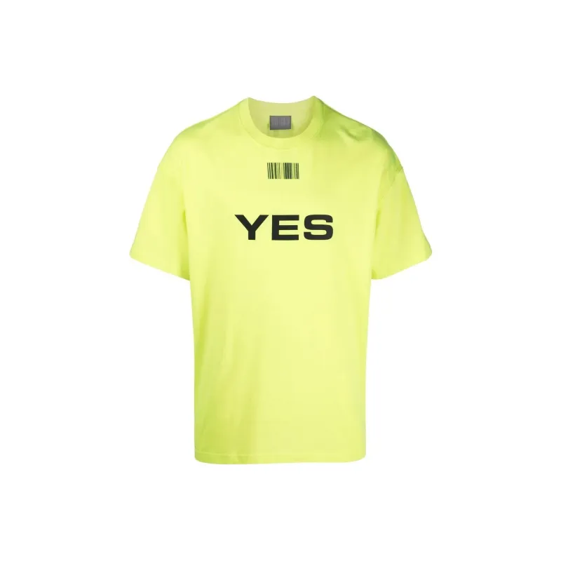 Vetements T-Shirts Unisex Green-0