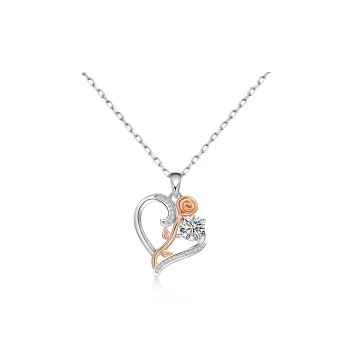 Right Hand Waiting S925 Silver Necklaces Women's