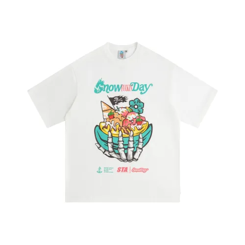 Snowday T-Shirts Unisex White