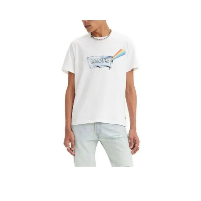 Levis SS23 Rainbow Series T-Shirts Men White-0