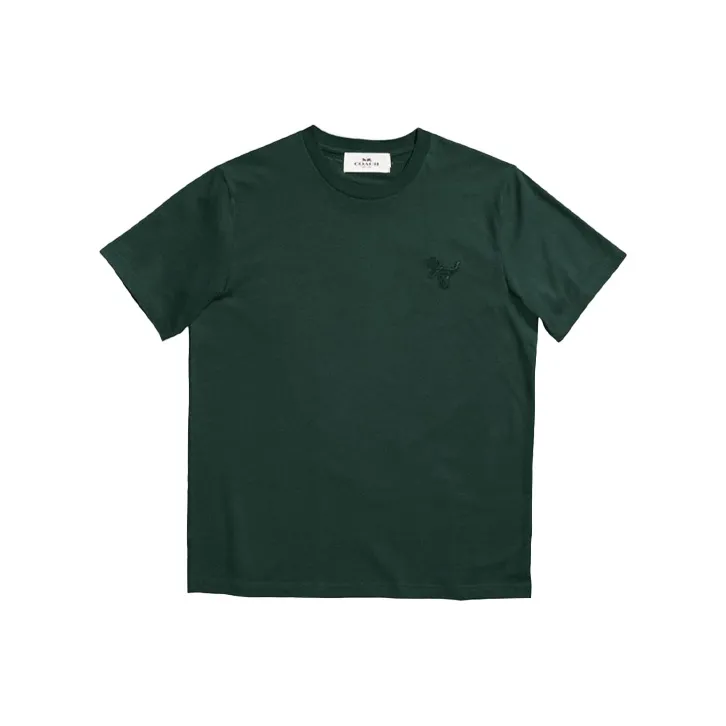COACH T-Shirts Men Green-0