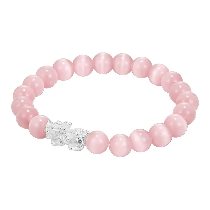 DAISY BEAUTY Glass Cat Eye Bracelets Women's-15